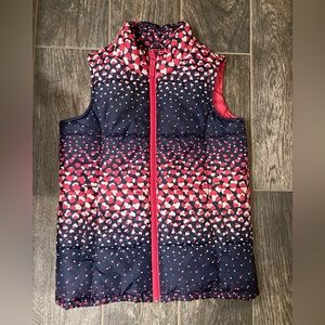 Lands End Kids Puffer Vest.  Size L 6x-7